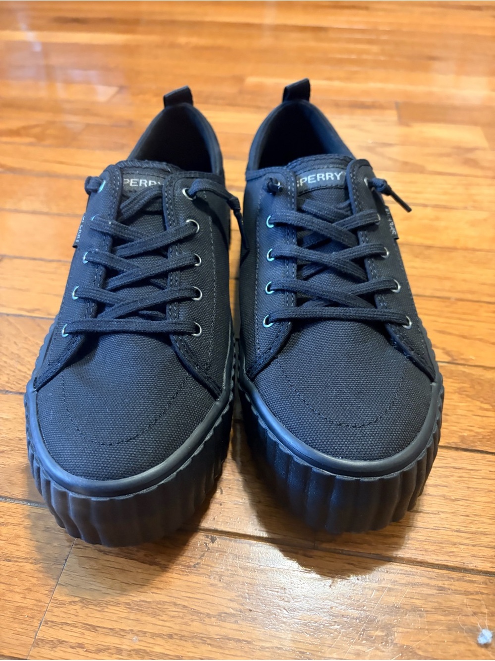 Sperry Black Low-Top Casual Sneakers
